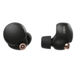 Sony WF-1000XM4 Ecouteurs Bluetooth à Réduction de Bruit - Jusqu'à 24 Heures d'Autonomie avec le Boîtier de Charge - Connexion Bluetooth multipoint - Alexa et l'Assistant Google Intégrés - Noir